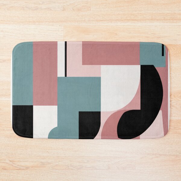 Item preview, Serenity in Geometric Pastels designed and sold by DeMuurdecoratie.