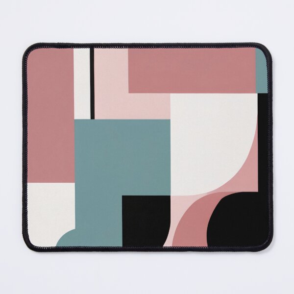 Item preview, Serenity in Geometric Pastels designed and sold by DeMuurdecoratie.