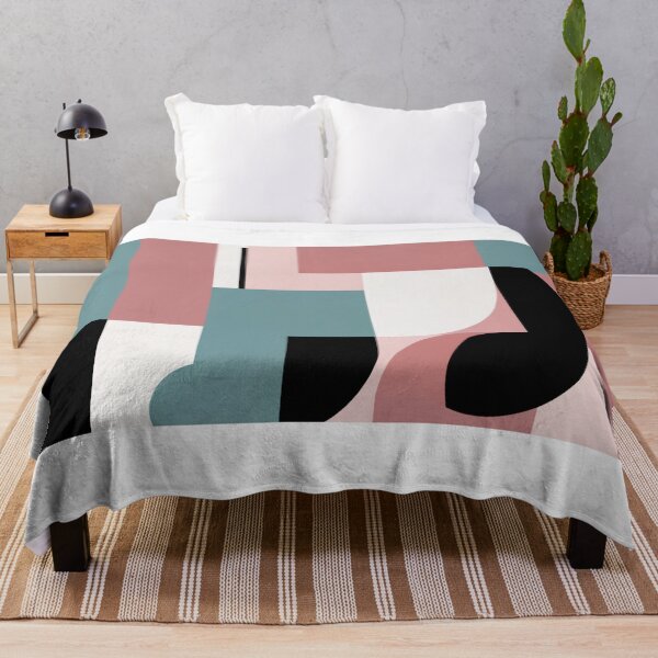 Item preview, Serenity in Geometric Pastels designed and sold by DeMuurdecoratie.