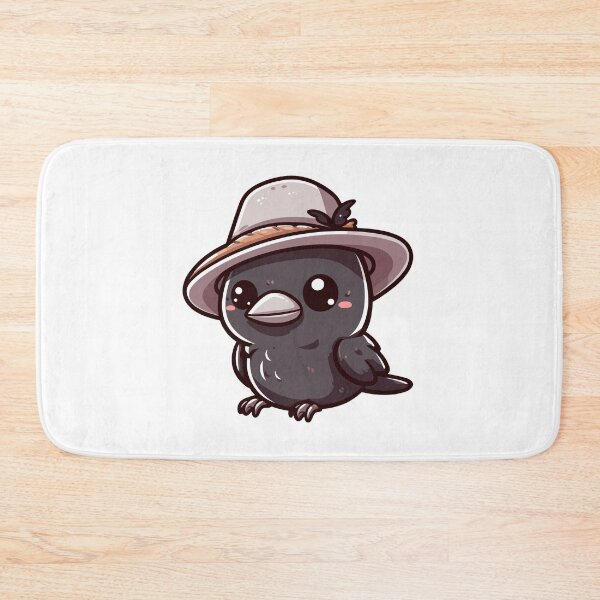 Item preview, Crow with Hat designed and sold by ArtfulWeave.
