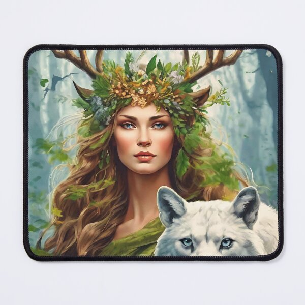 Item preview, Dziewanna: Guardian of Wild Woods and Spring Renewal designed and sold by InnerGrow.