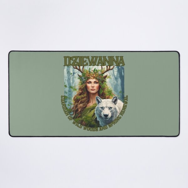 Item preview, Dziewanna: Guardian of Wild Woods and Spring Renewal designed and sold by InnerGrow.