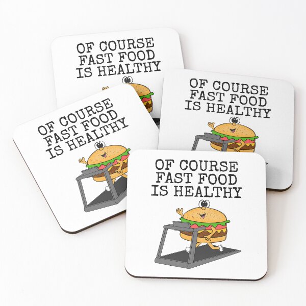 Item preview, Of Course Fast Food Is Healthy, Gym Sarcasm Funny designed and sold by doodlerob.