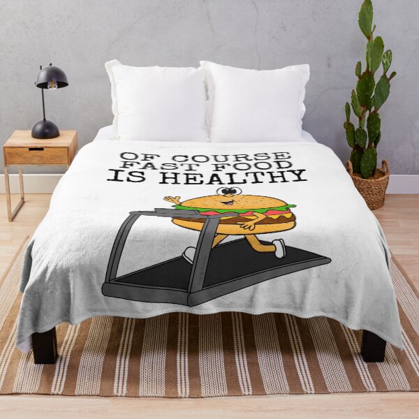 Item preview, Of Course Fast Food Is Healthy, Gym Sarcasm Funny designed and sold by doodlerob.