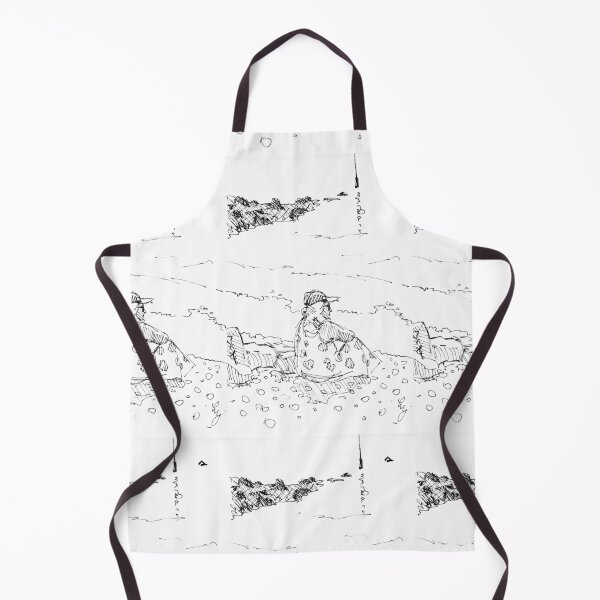 Item preview, A Couple Sitting On The Pebble Beach Drawing designed and sold by MikeJory.