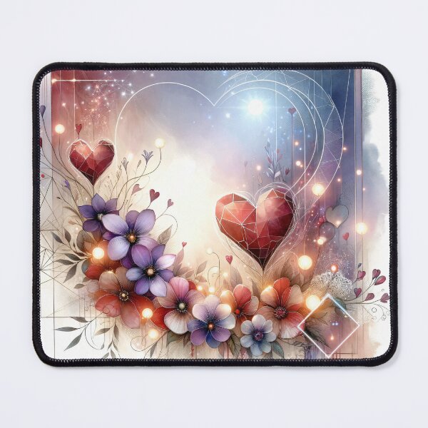 Item preview, Valentines Geometric Hearts designed and sold by Zenalia.
