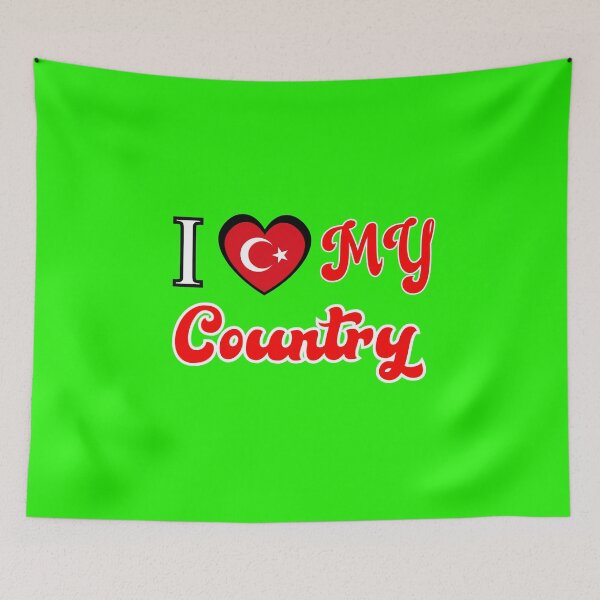 Item preview, "I ❤ Turkey" - Love for My Country Turkey - Turkish Pride designed and sold by SaLaH-B-EdDiNe.