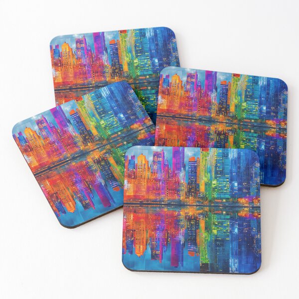 Item preview, KALEIDOSCOPIC METROPOLIS designed and sold by ArtbyRolleen.