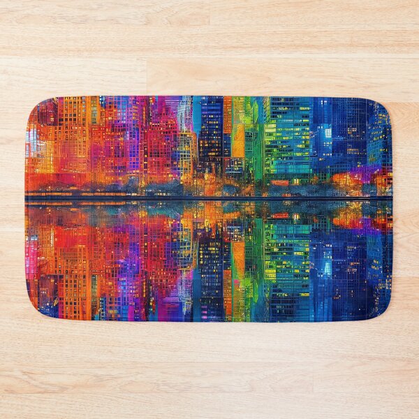Item preview, KALEIDOSCOPIC METROPOLIS designed and sold by ArtbyRolleen.