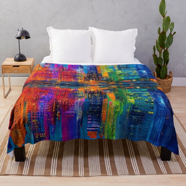 Item preview, KALEIDOSCOPIC METROPOLIS designed and sold by ArtbyRolleen.