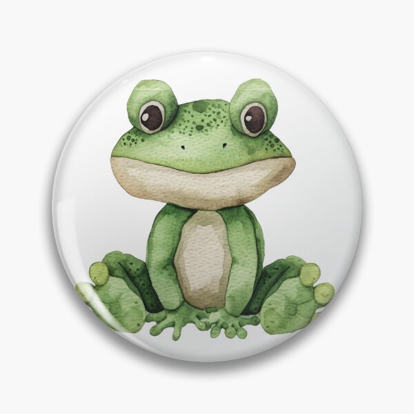 Item preview, Watercolour Toad, Watercolour Frog Sticker designed and sold by TotallySpiffing.