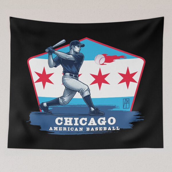 Item preview, USA - American BASEBALL - Chicago - Baseball - Chicago baseball designed and sold by ArtProjectShop.