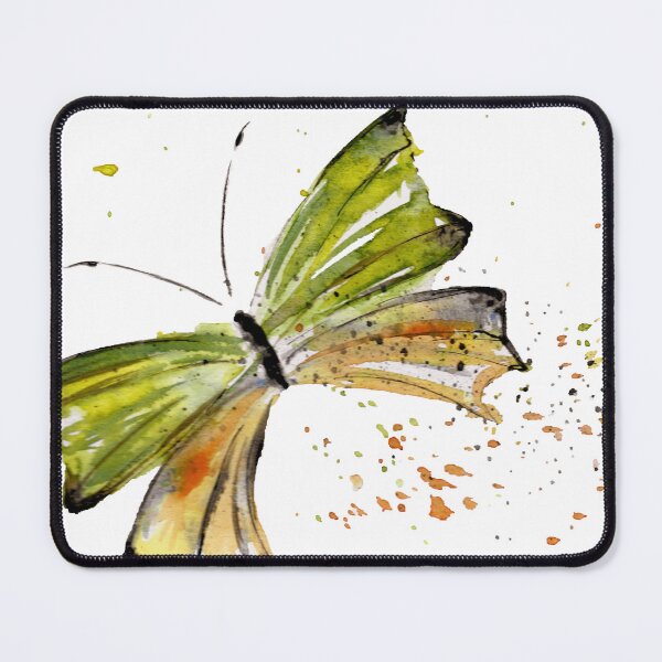 Item preview, Dynamic green butterfly designed and sold by UnColibriaParis.
