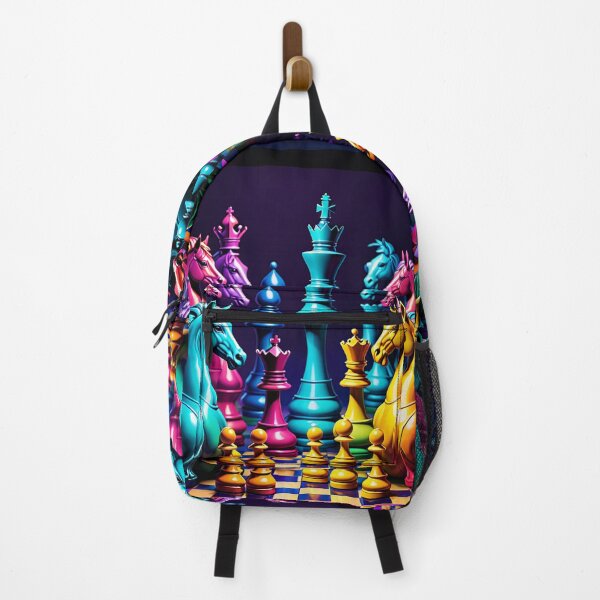 Item preview, Chess Pieces Colorful designed and sold by Planetporridge.