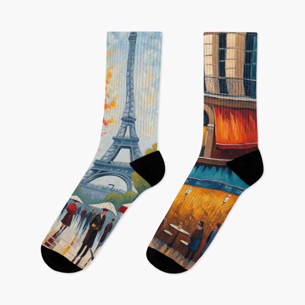 Item preview, Paris, street under the rain designed and sold by sabellet.