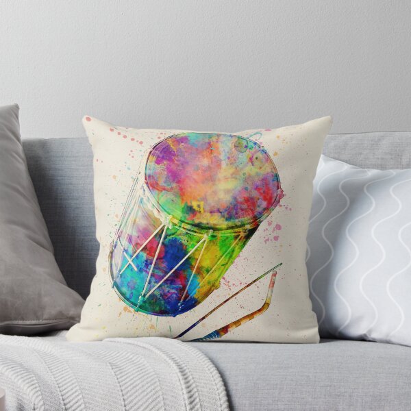 Item preview, Dhol Drum Abstract Watercolor designed and sold by ArtPrints.