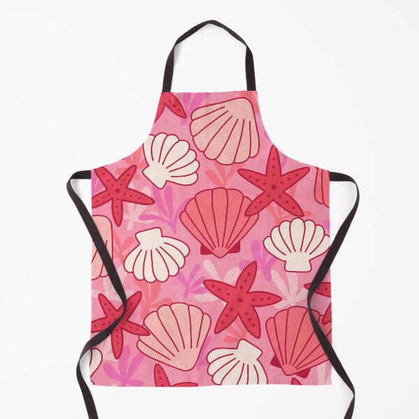 Item preview, Summer Seashell Pattern (pink/coral) designed and sold by Design Minds Boutique.