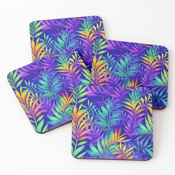 Item preview, Colorful Palm Leaves Pattern 003 designed and sold by TheTodayTribe.
