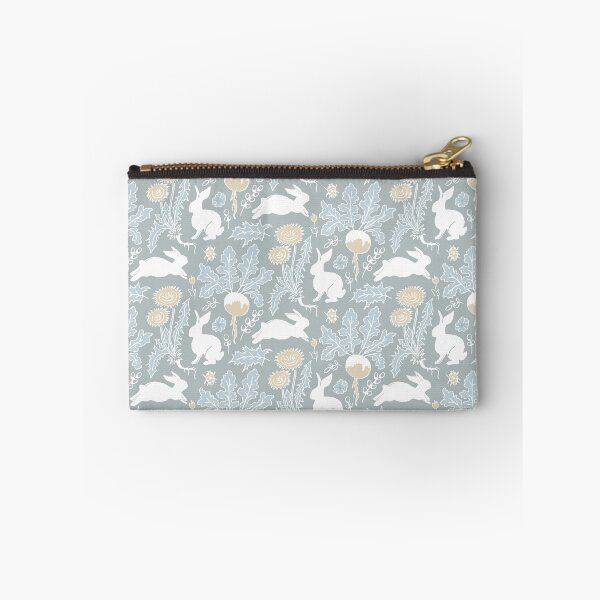Item preview, white rabbits in the vegetable garden designed and sold by colorofmagic.
