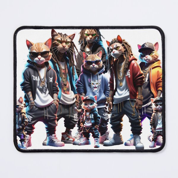 Item preview, 9 Lives Matter Just Kitten with cool cats Zip Hoodie designed and sold by reggie-kush.