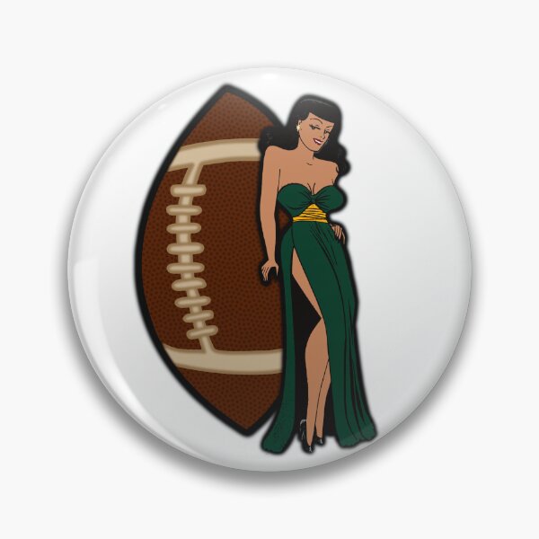 Item preview, Green Bay Football Babe designed and sold by fangirljules.