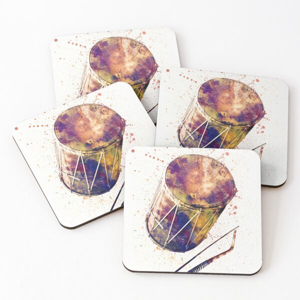 Item preview, Dhol Drum Abstract Watercolor designed and sold by ArtPrints.