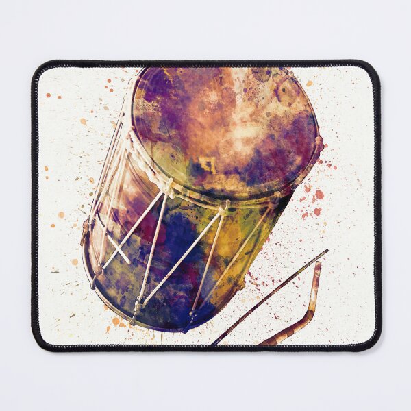 Item preview, Dhol Drum Abstract Watercolor designed and sold by ArtPrints.