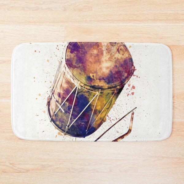 Item preview, Dhol Drum Abstract Watercolor designed and sold by ArtPrints.