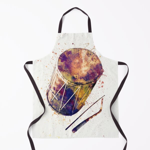 Item preview, Dhol Drum Abstract Watercolor designed and sold by ArtPrints.