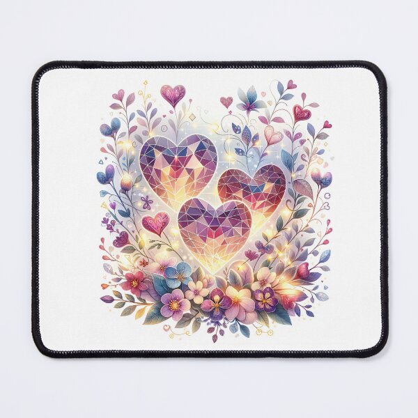 Item preview, Valentines Geometric Hearts designed and sold by Zenalia.