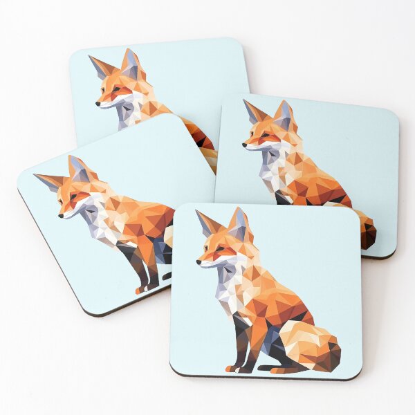 Item preview, Geometric Fox designed and sold by Weirdanya.