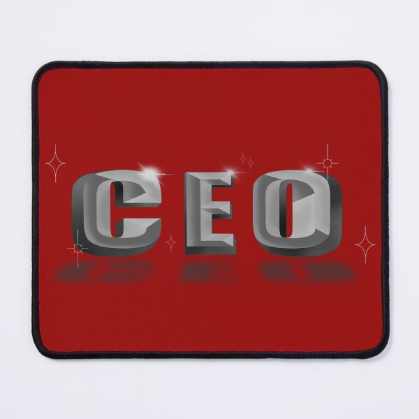 Item preview, CEO 3D Gray Lettering designed and sold by AMGraphicStudio.