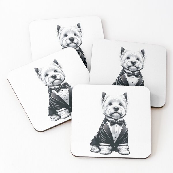 Item preview, Tuxedo Westie designed and sold by ZephyrPix.