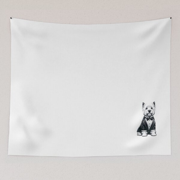 Item preview, Tuxedo Westie designed and sold by ZephyrPix.