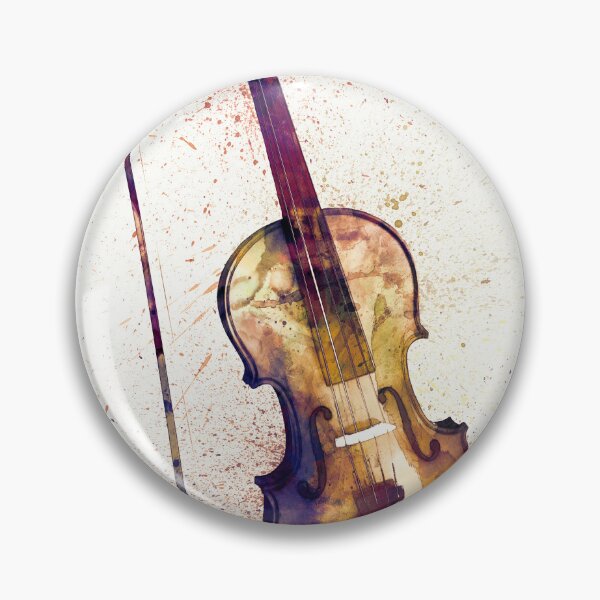Item preview, Violin Abstract Watercolor designed and sold by ArtPrints.