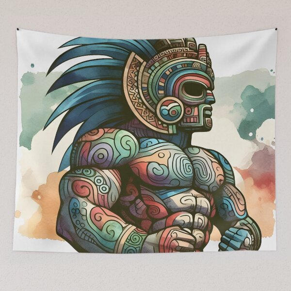 Item preview, Aztec Deity designed and sold by CobaltLeaf.