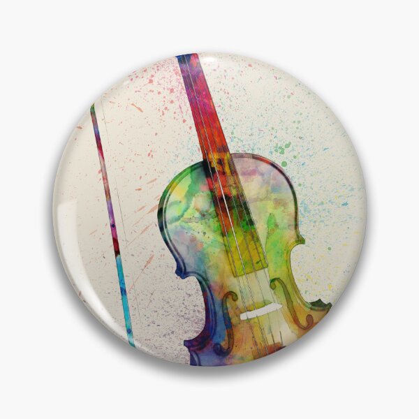Item preview, Violin Abstract Watercolor designed and sold by ArtPrints.