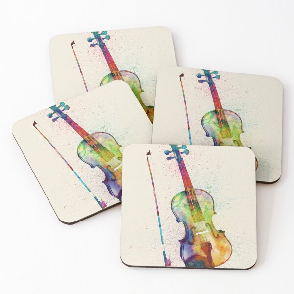 Item preview, Violin Abstract Watercolor designed and sold by ArtPrints.