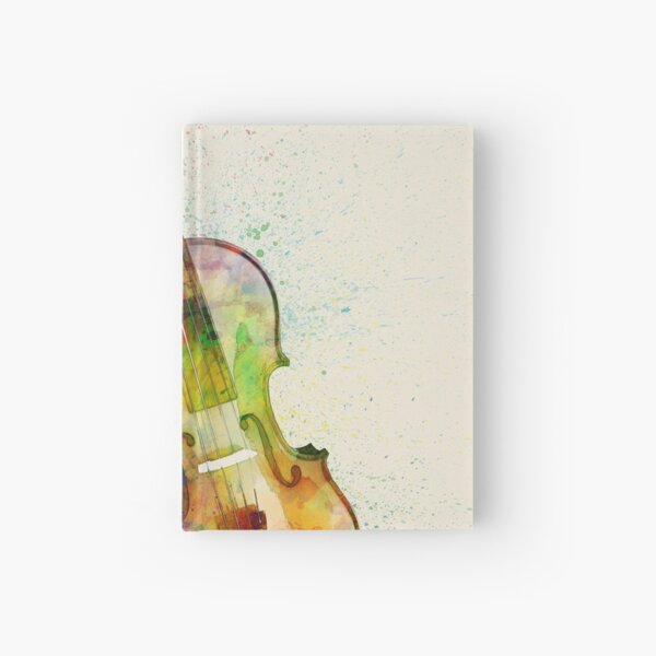 Item preview, Violine abstraktes Aquarell designed and sold by ArtPrints.