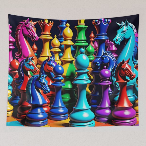 Item preview, Chess Colorful designed and sold by Planetporridge.