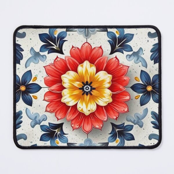 Item preview, Floral Symmetry: A Mosaic of Nature" designed and sold by DreamVoyage.