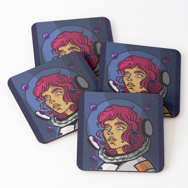 Item preview, Astronaut Girl taking an interstellar trip!! ⭐✨?? designed and sold by Rehrosario.