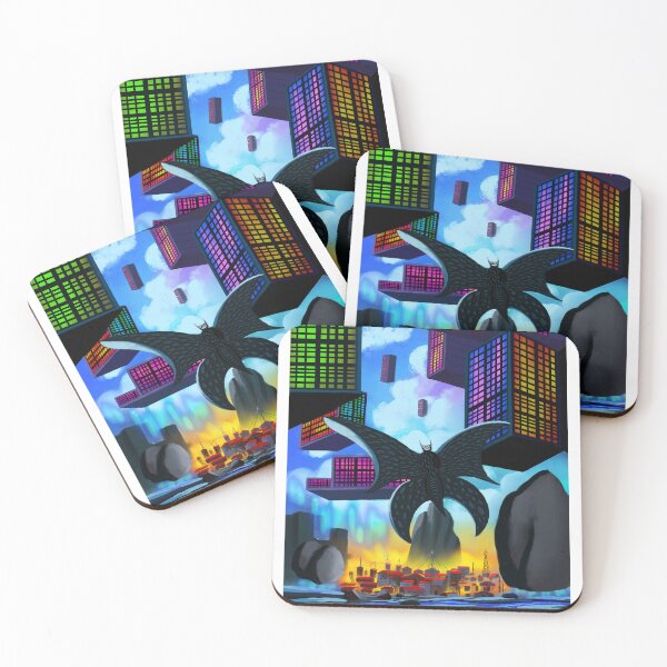 Item preview, Butterfly City in Clouds  designed and sold by ExploreAura Studio.