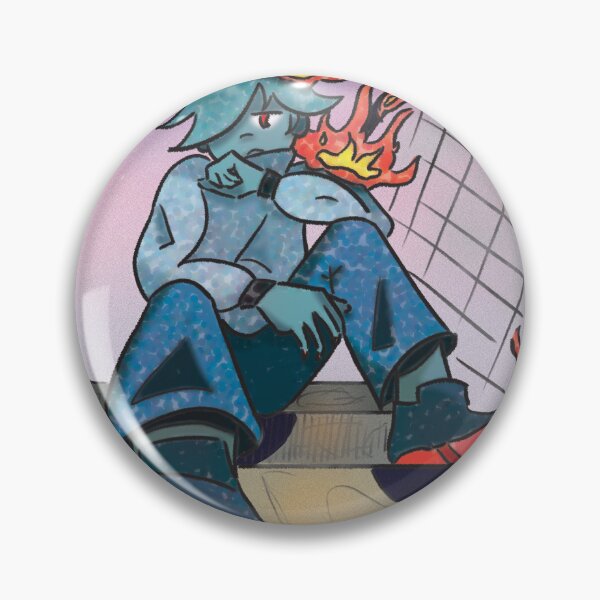 Item preview, Fire Boy Blue designed and sold by writingoverashe.