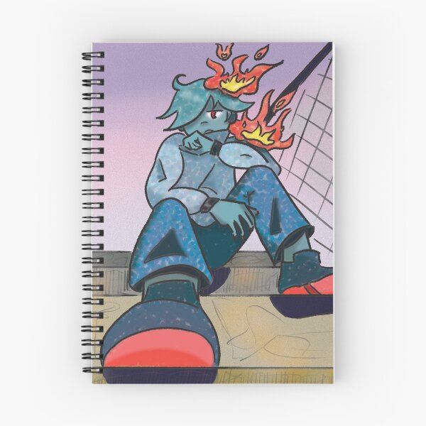 Item preview, Fire Boy Blue designed and sold by writingoverashe.
