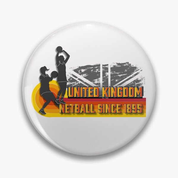Artikelvorschau, Netball seit 1895 Vereinigtes Königreich Großbritannien England entworfen und verkauft von Inayvision.