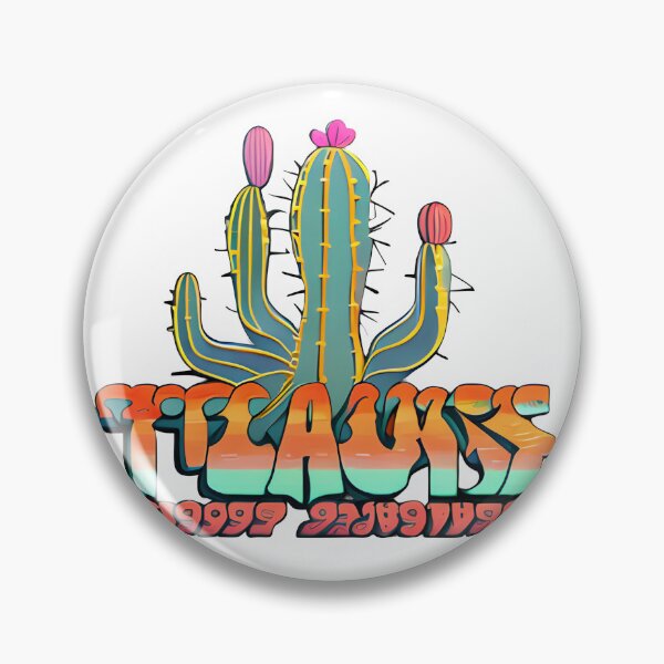 Item preview, Psychedelic Cactus Gibberish Logo designed and sold by Chubuter.