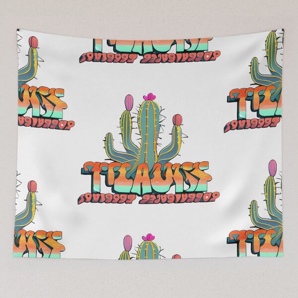Item preview, Psychedelic Cactus Gibberish Logo designed and sold by Chubuter.