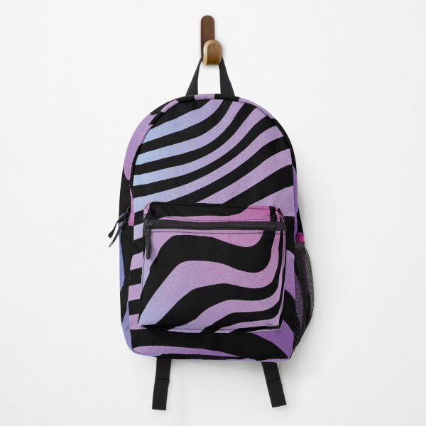 Item preview, Abstract Black Waves Pink Purple Aesthetic designed and sold by LinDraws.