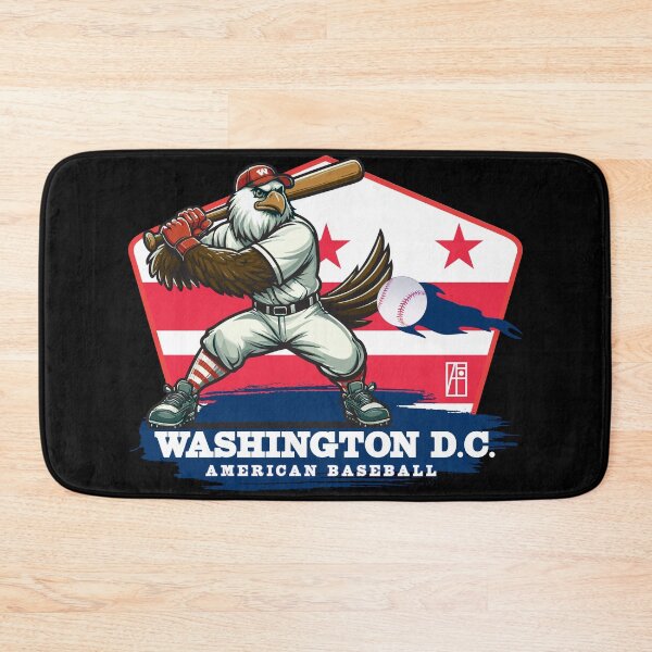 Item preview, USA - American BASEBALL - Washington - Baseball mascot - Washington baseball designed and sold by ArtProjectShop.